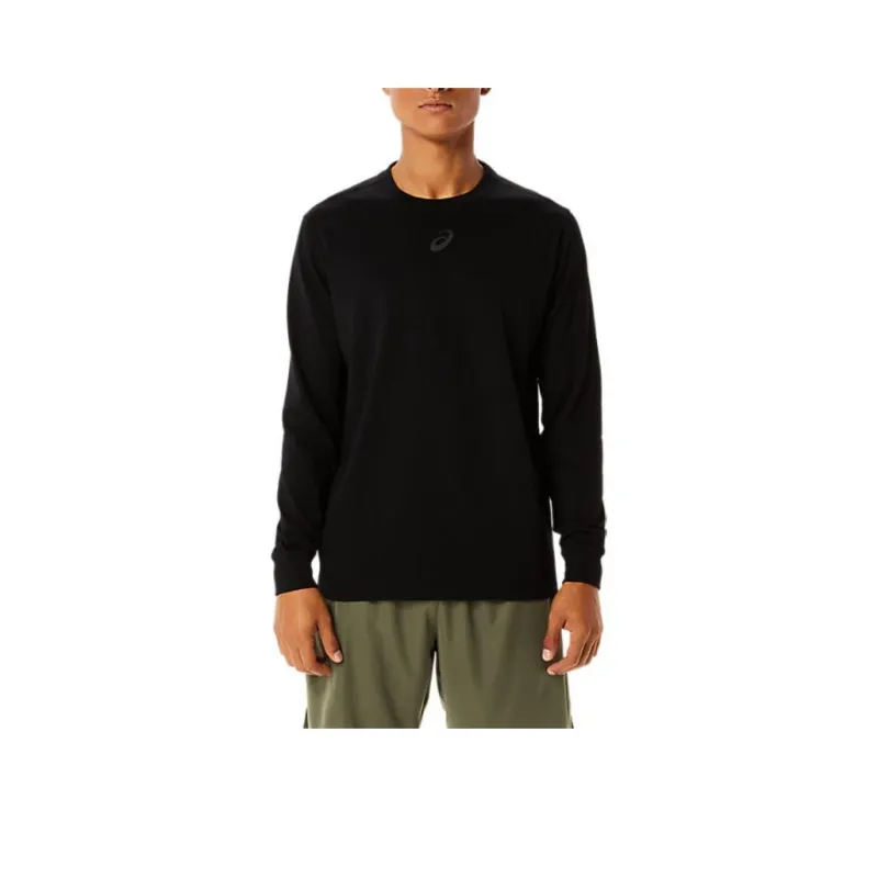 Asics TIGER LS Regular T-Shirt Men's Performance Black/Graphite Grey-0