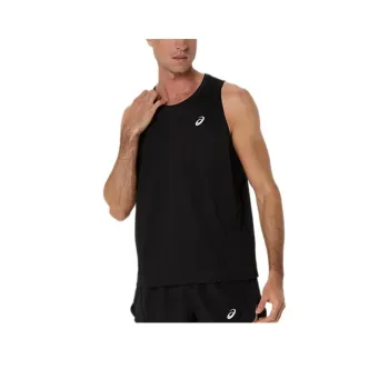 Asics Tank Tops Men Black
