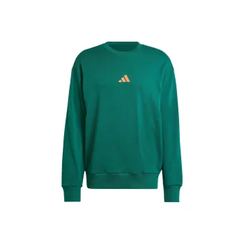 Adidas Sky French Terry Sweatshirt Unisex Dark Green