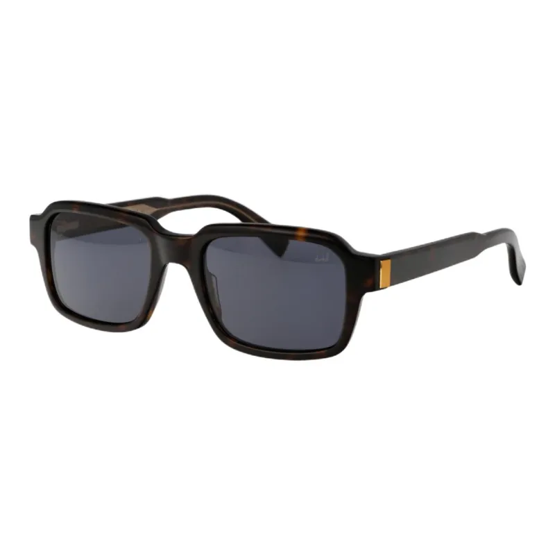 Dunhill Acetate Rectangular Sunglasses Men's Brown-0