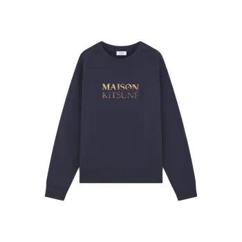Maison Kitsune Gradient Maison Kitsune Oversize Sweatshirt