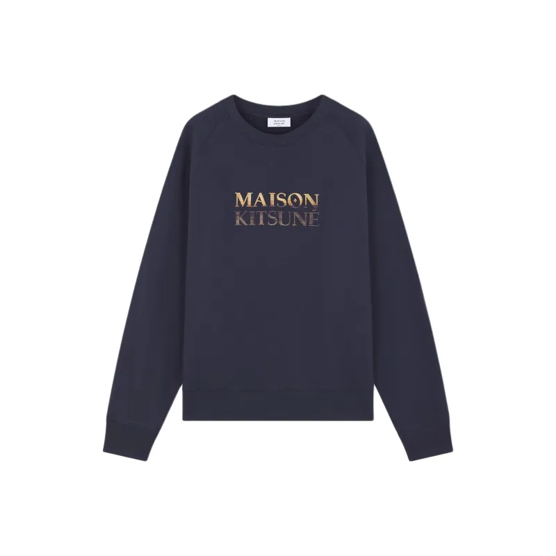 Maison Kitsune Gradient Maison Kitsune Oversize Sweatshirt-0