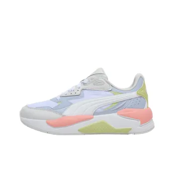 PUMA X Ray Speed Anti Slip Wear Resistant Low Top Casual Shoes Women's Gray White