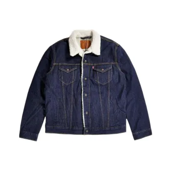 Levis Jackets Men Dark Blue