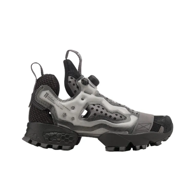 11 BY BBS x Reebok Instapump Fury Anti Slip Wear Resistant Low Top Casual Shoes Men's Black-1
