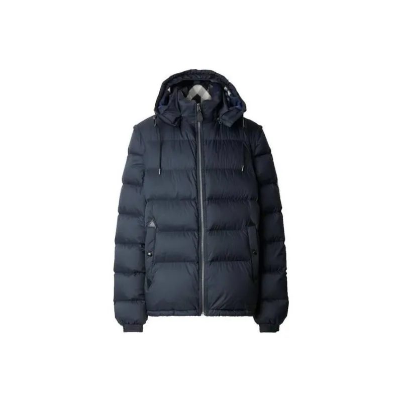 Burberry Jackets Coats Men's Dark Blue-0