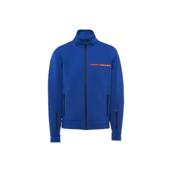 PRADA Jackets Men Blue