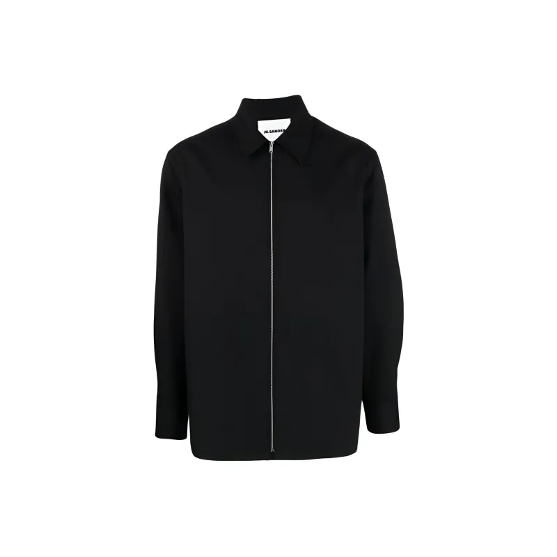 JIL SANDER Classic collar Shirt Jacket-0