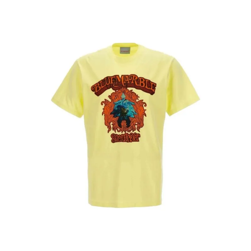 BLUEMARBLE Logo print Cotton T shirt-0