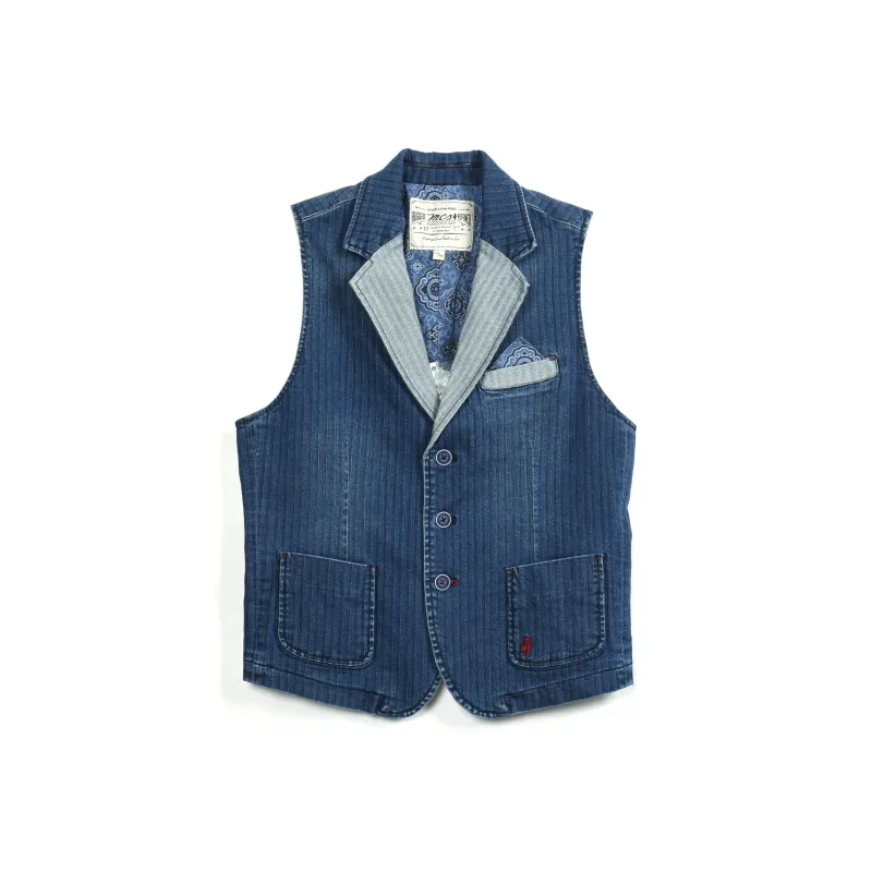 MCS Tank Tops Men Navy Blue-0