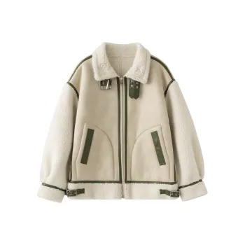 FEICHAI Jackets Unisex Ecru