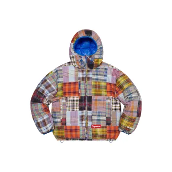 Supreme Madras Reversible Windstopper Puffer Jacket