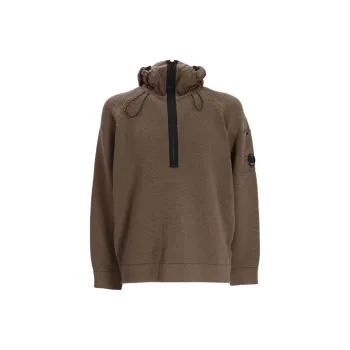 C.P.Company Lens detail Knitted Hoodie