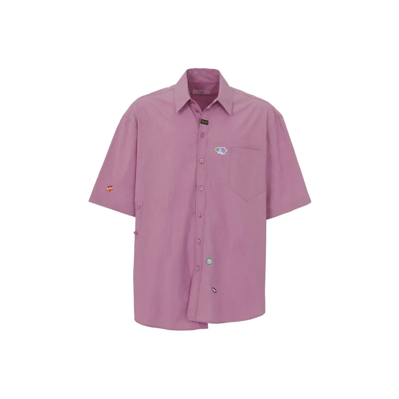 Martine Rose Short Sleeved Buttoned Shirt-0