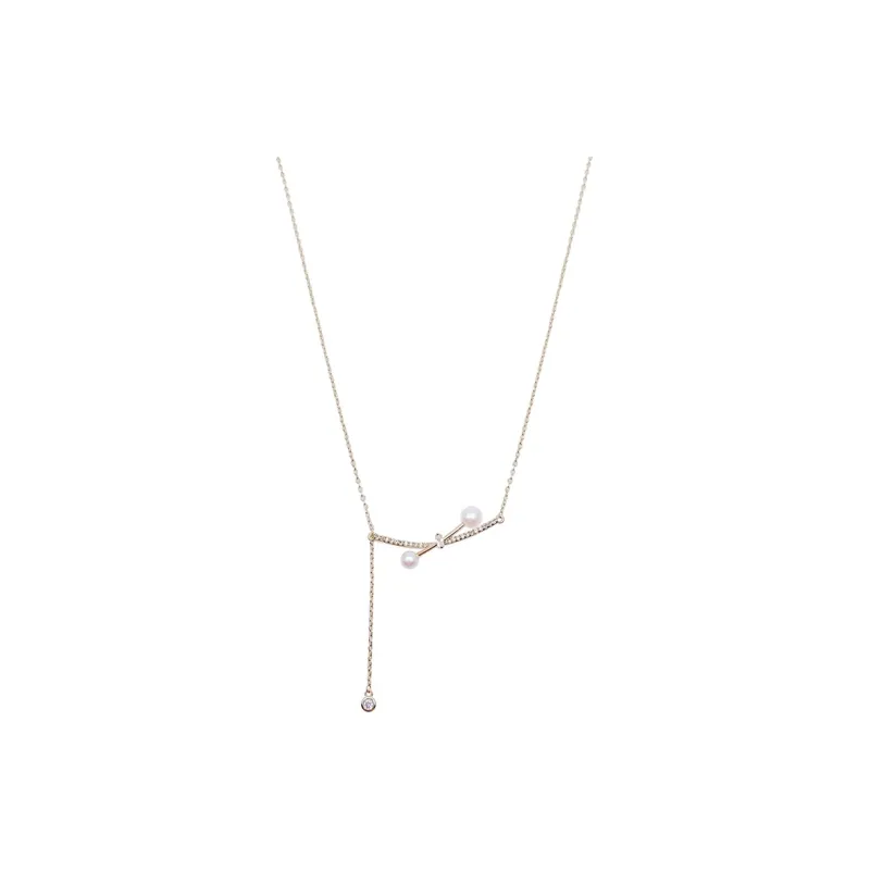 WAW Gold Plated Copper Necklaces Women's-0