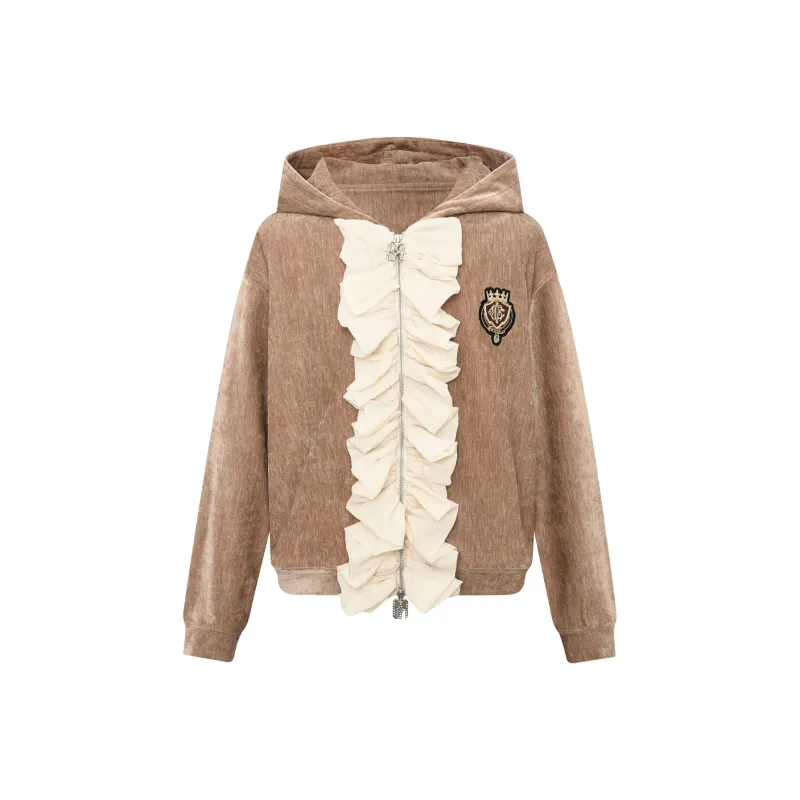 BIRTH OF ROYAL CHILD Sweatshirt Unisex Brown-0