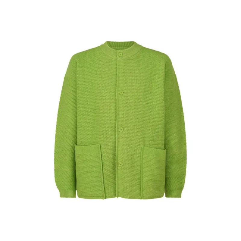 Homme Plissé Issey Miyake FW24 Knitwear Men's Green-0