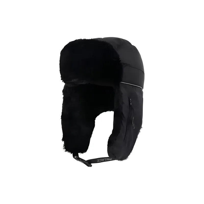 PALACE Trapper Hats Unisex Black-0