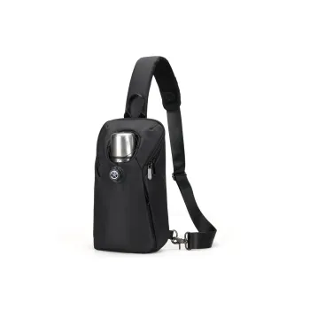 L&M Oxford Blend Polyester Sling Bag Unisex Multicolor