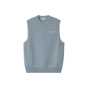 Carhartt WIP FW24 Tank Tops Men Light Blue