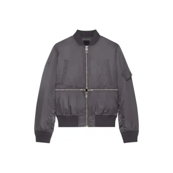 Givenchy Jackets Men Purple Gray