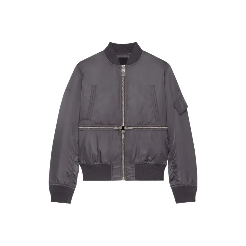 Givenchy Jackets Men Purple Gray-0