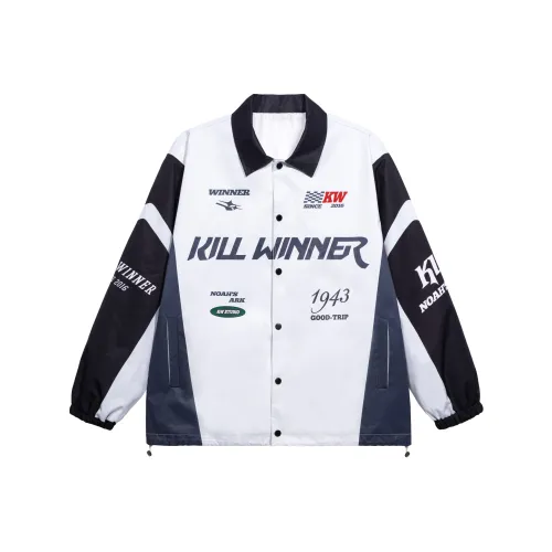 KILLWINNER Jackets Unisex White