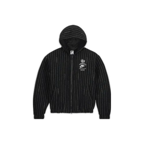 Nike X Stussy Striped Wool Jacket