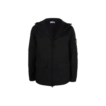 STONE ISLAND Jackets Men Black