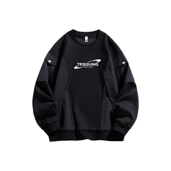 TESTUNG Sweatshirt Unisex Black