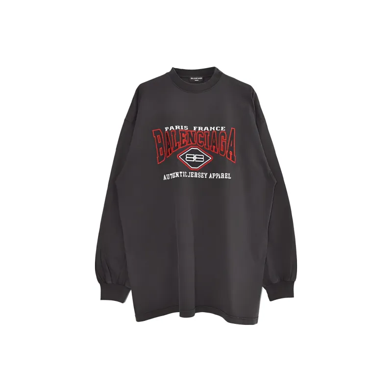Balenciaga SS23 Sweatshirt Loose Fit Style Men's Brown-0