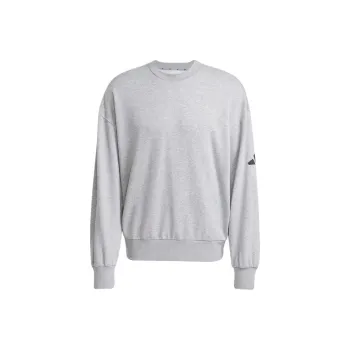 Adidas Free Shipping With AdiClub Essentials Loose Fit 3 Bar Logo Sweatshirt