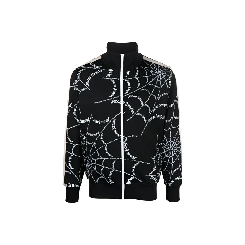 PALM ANGELS Spider Web Classic Track Jacket-0