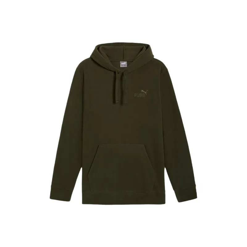 PUMA ESS ELEVATED Sweatshirt Men's Olive Green-0