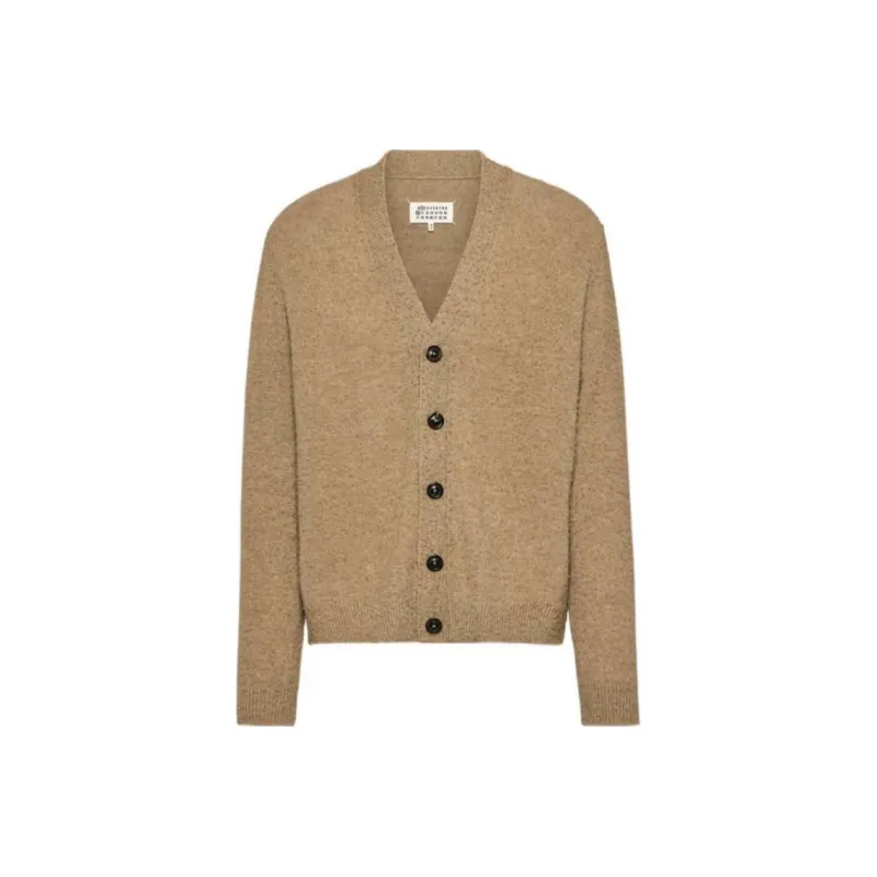 Maison Margiela Long Sleeved V Neck Cardigan-0