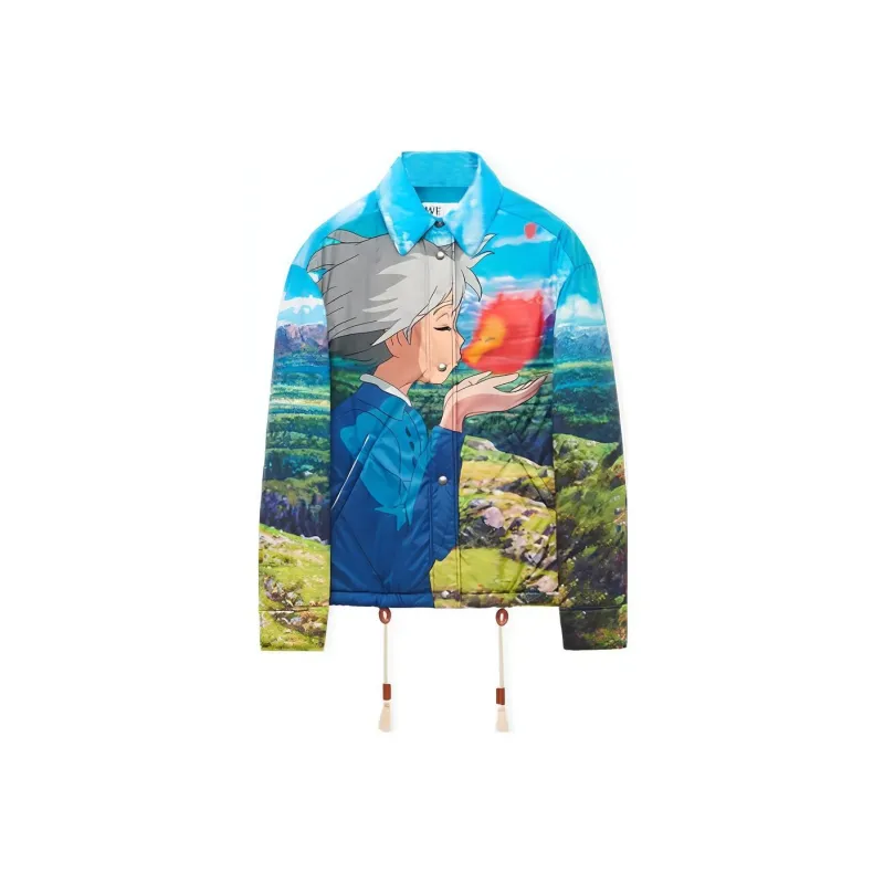 LOEWE X Howl's Moving Castle SS23 Jackets Coats Unisex Multicolor-0