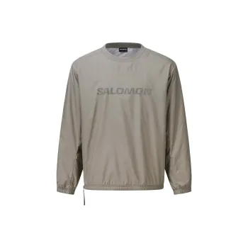 SALOMON Sweatshirt Men's Sand Earth Tone