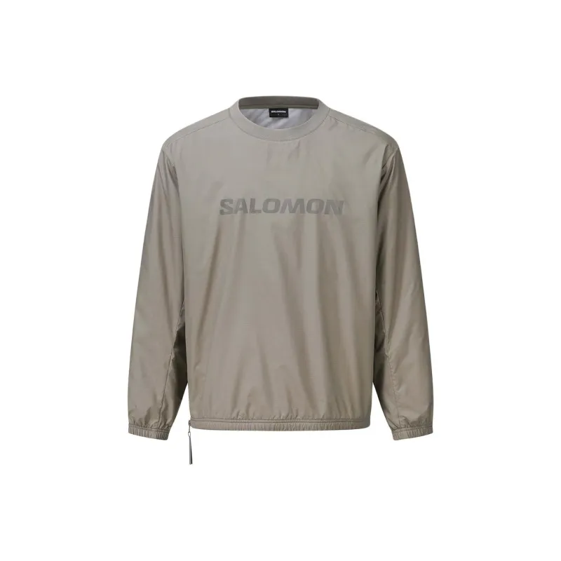 SALOMON Sweatshirt Men's Sand Earth Tone-0