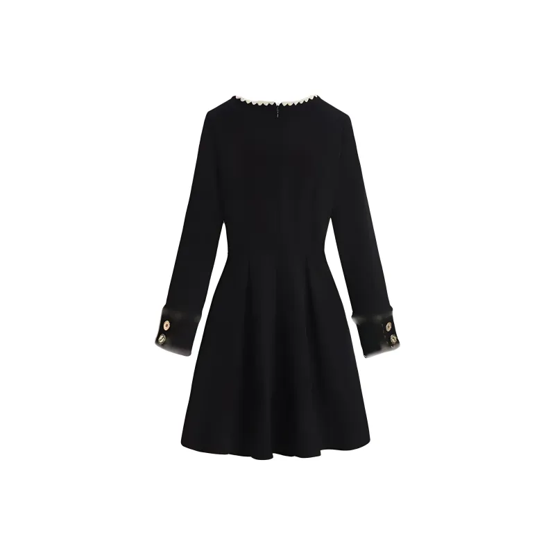 KEAB Long Sleeved Dresses Women's Black-1