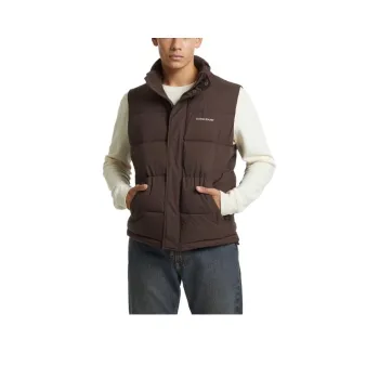 GUESS Tank Tops Men Brown