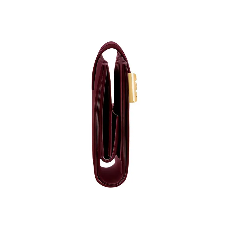 GIVENCHY 4G Calfskin Wallet Women's Burgundy-1