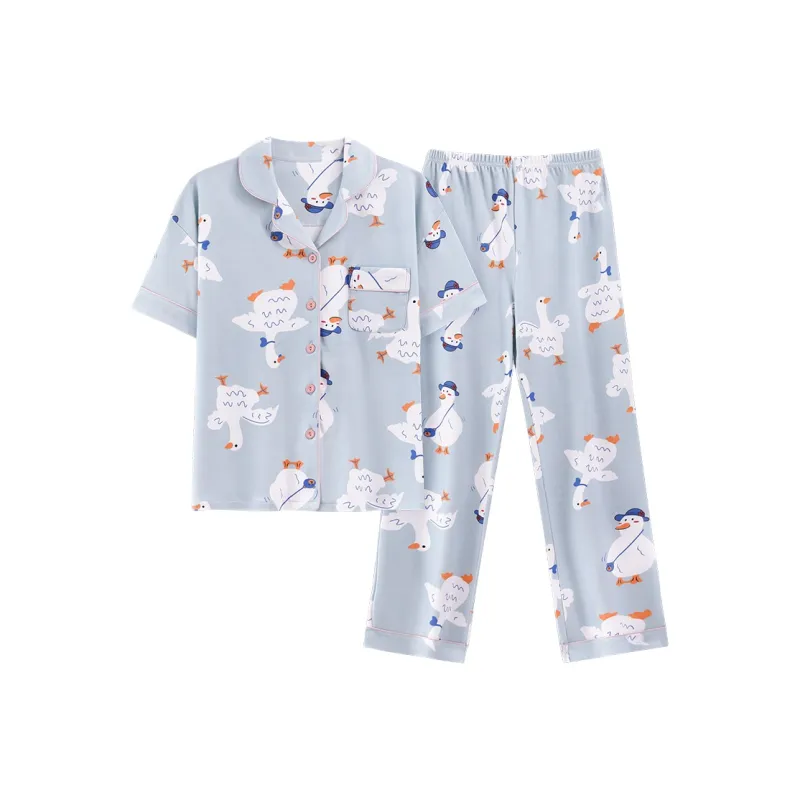 MADALLO Pajama Set Women's Sky Blue-0