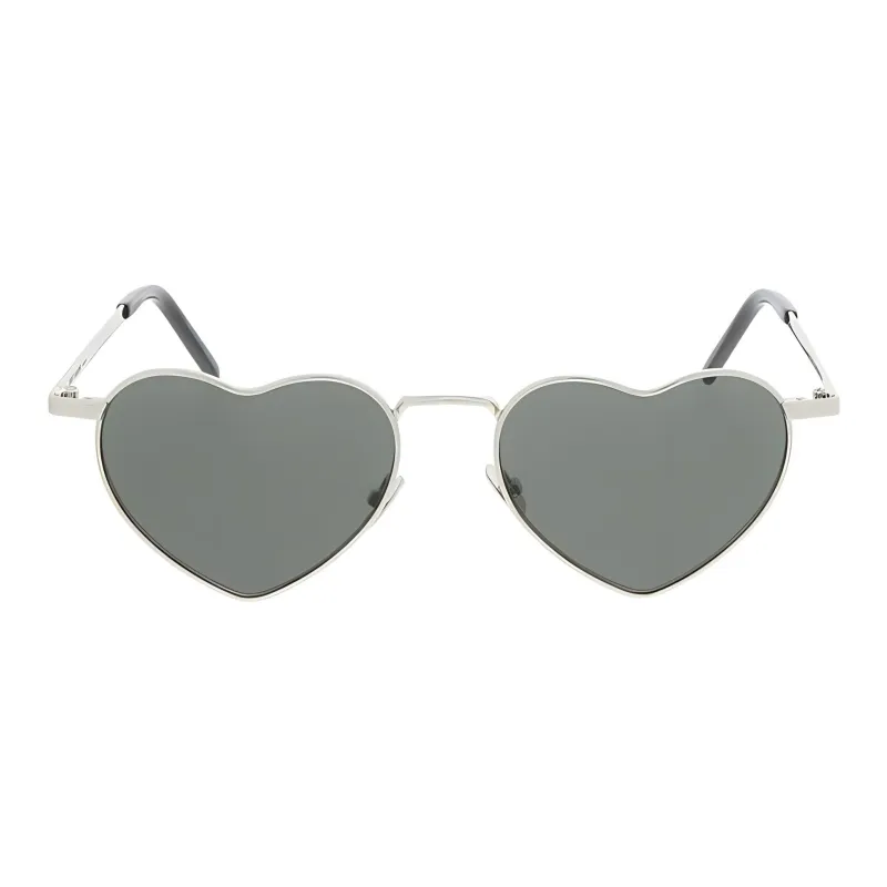 SAINT LAURENT Eyewear Heart Frame Sunglasses-1