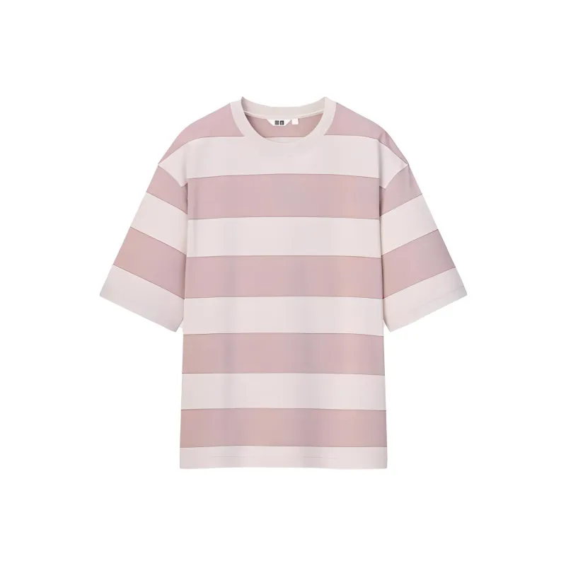 UNIQLO U Collection T Shirts Men Peach Pink-0