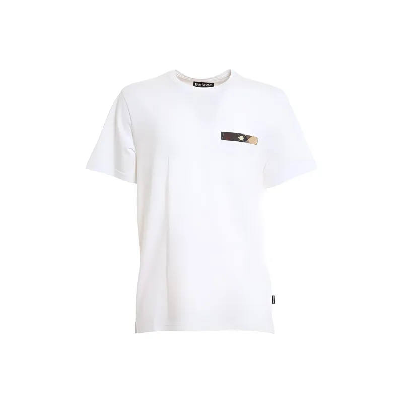 BARBOUR Chest pocket Crew neck T shirt-0