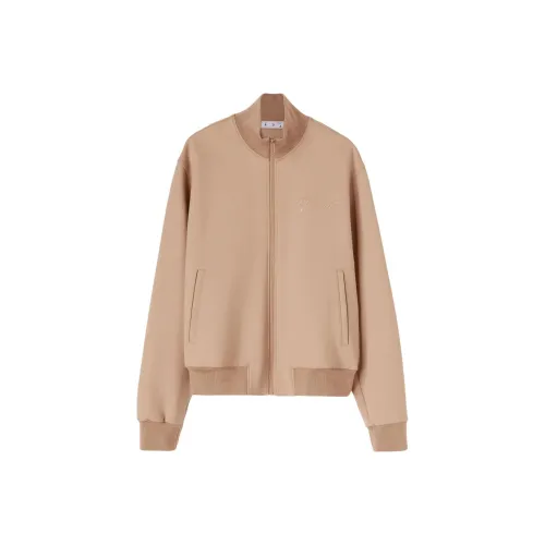 OFF WHITE Quote Wool Slim Tracktop
