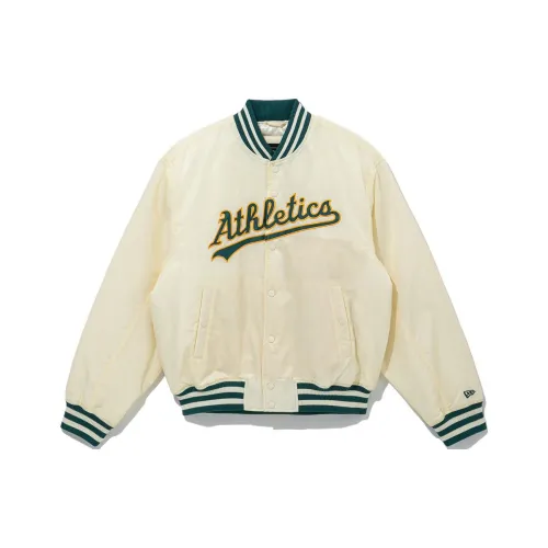 New Era FW22 Jacket Men's Ivory White