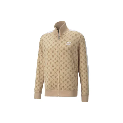 PUMA CNY Year Of The Dragon Series Jackets Men Earth Yellow