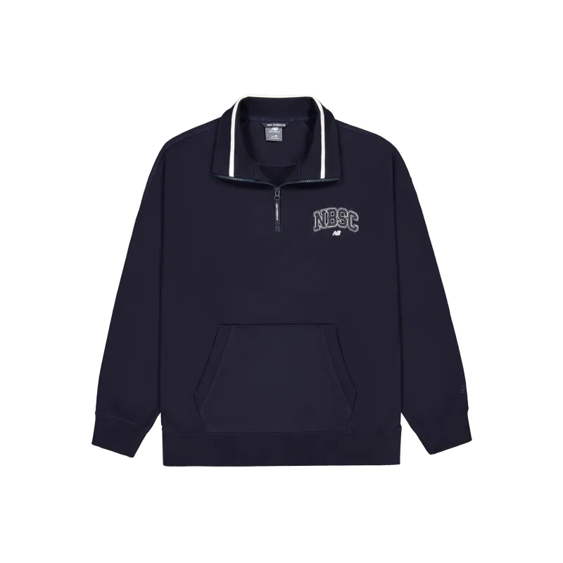 New Balance Hoodie Sweatshirt Men's Navy Blue-0