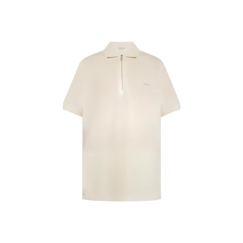 Moncler Zip Up Polo Shirt